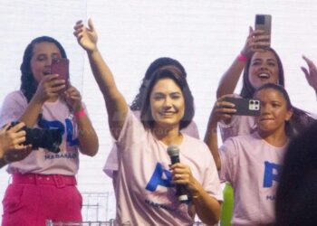 Michelle Bolsonaro desafia políticos maranhenses: “Hoje você é do bem ou do mal”